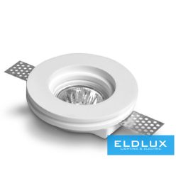   UNIVERSO Gipsz süllyesztett spot lámpatest 1xGU10 ∅100x33mm IP20 fehér