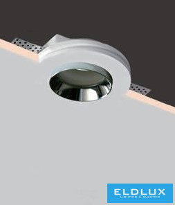 UNIVERSO Gipsz süllyesztett spot lámpatest 1xGU10 Max.35w D100x43mm IP20 fehér