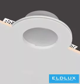 UNIVERSO Gipsz süllyesztett spot lámpatest 1xGU10 Max.35w D120x65mm IP20 fehér