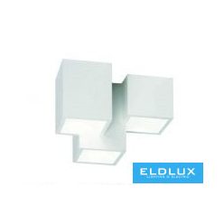   UNIVERSO Gipsz mennyezeti lámpa 3xGU10 240x190x150mm IP20 fehér