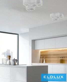 UNIVERSO Gipsz mennyezeti lámpa 5xGU10 Max.35w 330x240x150mm IP20 fehér