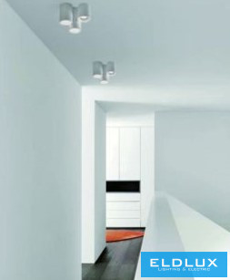 UNIVERSO Gipsz mennyezeti lámpa 3xGU10 Max.35w 220x150x150mm IP20 fehér