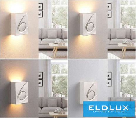 UNIVERSO Gipsz fali lámpa 2xG9 275x155mm IP20 fehér 