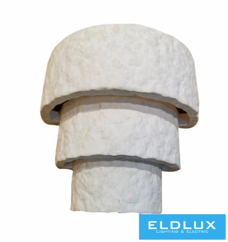 UNIVERSO Gipsz fali lámpa 1xE14 215x205x105mm IP20 fehér 