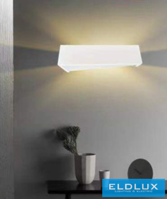 UNIVERSO Gipsz fali lámpa 2xG9 345x75mm IP20 fehér 