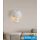 UNIVERSO Gipsz fali lámpa 1xE14 240x140x300mm IP20 fehér