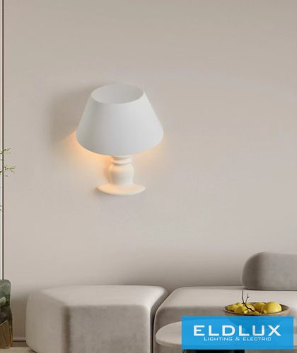 UNIVERSO Gipsz fali lámpa 1xE14 240x140x300mm IP20 fehér