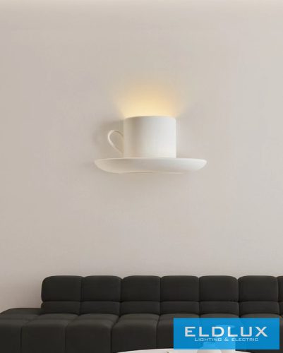 UNIVERSO Gipsz fali lámpa 1xG9 275x135x145mm IP20 fehér 