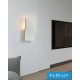 UNIVERSO Gipsz fali lámpa 1xE14 295x170x70mm IP20 fehér 