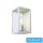 UNIVERSO Kültéri fali lámpa 1xE27 max.15w IP44 fehér 120x120x220mm 5év