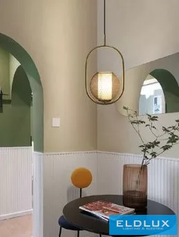 UNIVERSO Függeszték 1xE27 D250x390x1200mm IP20 Fekete/Óarany