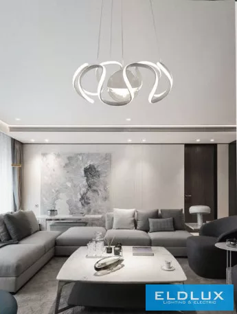 UNIVERSO Függeszték 78w 6300lm 4000K D560x1200mm fehér