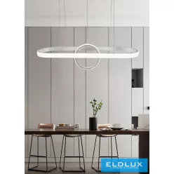   UNIVERSO Függeszték 54w 4320lm 6500k IP20 Fehér D1050x260mm