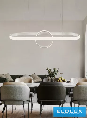 UNIVERSO Függeszték 54w 4320lm 4000k IP20 Fehér D1050x260mm