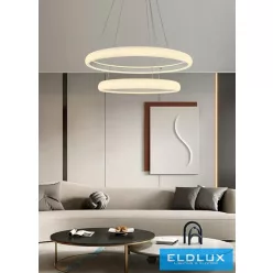   UNIVERSO Függeszték 51w 4080lm 3000k IP20 fehér ∅590x1200mm