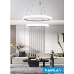   UNIVERSO Függeszték 51w 4080lm 6500k IP20 fehér ∅590x1200mm