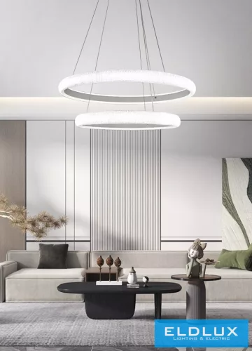 UNIVERSO Függeszték 51w 4080lm 6500k IP20 fehér ∅590x1200mm