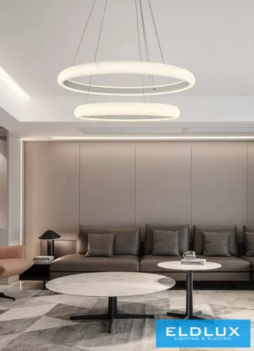 UNIVERSO Függeszték 51w 4080lm 4000k IP20 fehér ∅430+590x1200mm