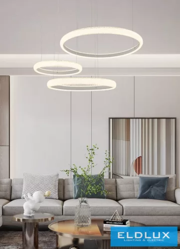 UNIVERSO Függeszték 60w 4800lm 4000k IP20 fehér 630+490+380mm