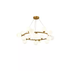   UNIVERSO Függeszték 15xG9 max.10w D960x300x1200mm IP20 Óarany 5év