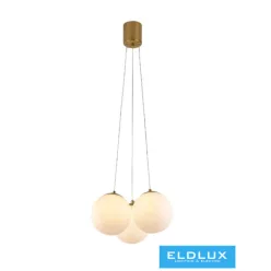   UNIVERSO Függeszték 3xG9 max.10w D360x850mm IP20 Óarany 5év