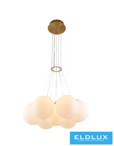 UNIVERSO Függeszték 7xG9 max.10w D450x1200mm IP20 Óarany 5év