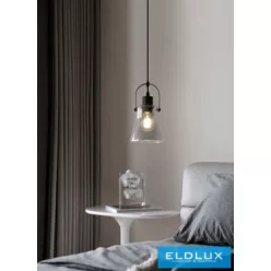   UNIVERSO Függeszték 1xE27 Max.60w IP20 Fekete D140x250x1200mm