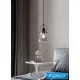 UNIVERSO Függeszték 1xE27 Max.60w IP20 Fekete D140x250x1200mm