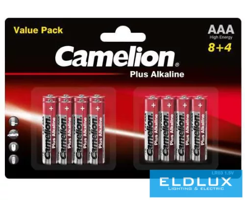 CAMELION PLUS Alkáli Elem LR03/AAA-BP8 