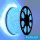 ELDLUX Flexibilis LED szalag AC:220V 2835-120D-10MM 7.6w/M blue IP65