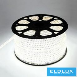   ELDLUX Flexibilis LED szalag AC:220V 2835-120D-10MM 7.6w/M 6500K IP65