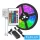 ELDLUX 12V RGB LED szalag szet 5050-54D 5M