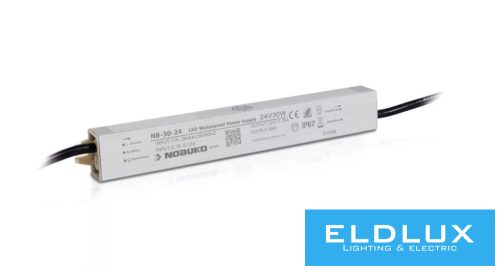NOBUKO B Series 24V 30W IP67 Kültéri Led Tápegység