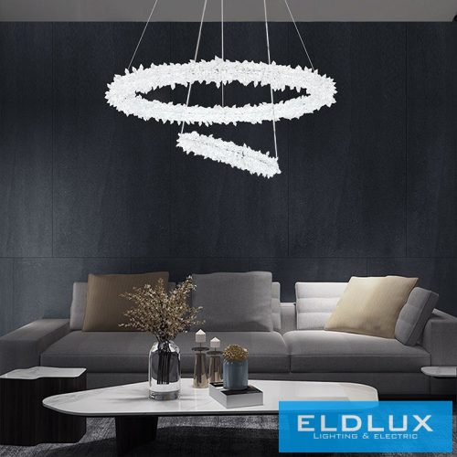 ELDLUX ELDAMARILL kristályüveg függeszték D600 264W CCT