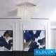 ELDLUX ELDALIZ kristályüveg mennyezeti lámpa L200 E14