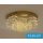ELDLUX Kristály üveg mennyezeti lámpa E14×19 D800x350mm Arany