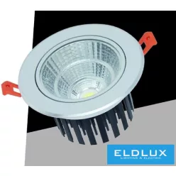   UNIVERSO LED süllyestett lámpa 20w 1800lm 6500K 24° IP20 alumínium 140x78mm/120mm