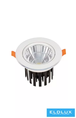 UNIVERSO LED süllyesztett lámpa 12w 1080lm CCT RA80 24° IP20 Alumínium D108x73mm Kivágás:D90mm