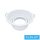 UNIVERSO Süllyesztett spot lámpatest 1xPAR16 foglalat nélkül IP20 Fehér D90x40mm kivágás:D82mm