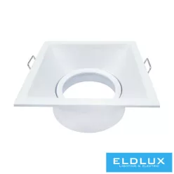   UNIVERSO Süllyesztett spot lámpa 1xPAR16 foglalat nélkül IP20 Fehér 90x90x40mm kivágás:D82mm