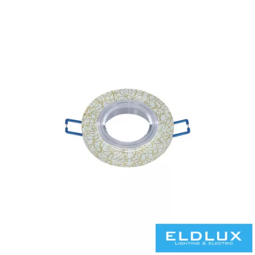 UNIVERSO Süllyesztett spot lámpa 1xPAR16 foglalat nélkül IP20 Arany D90x25mm kivágás:D60mm