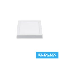   UNIVERSO Négyzet alakú falon kívüli LED panel 12w 1200lm CCT/kap. 120° IP20 Fehér 170x170x35mm 3év