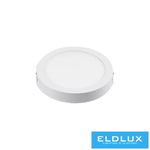 UNIVERSO Kör alakú falon kívüli LED panel 12w 1200lm CCT/kap. 120° IP20 Fehér D170x35mm 3év