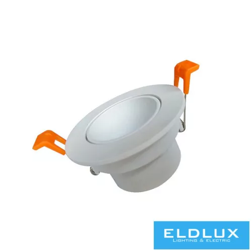 UNIVERSO Süllyesztett spot lámpa 1xPAR16 foglalat nélkül IP20 Fehér D88x50mm kivágás:D75mm