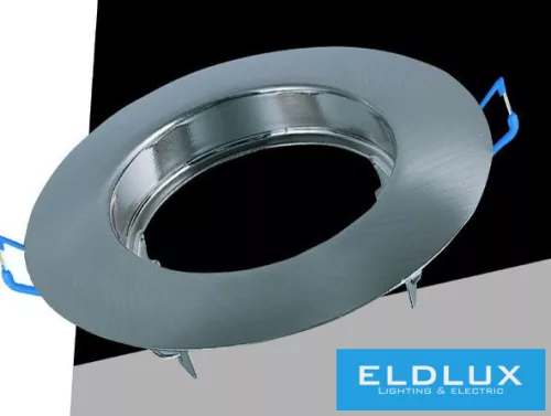 UNIVERSO Süllyesztett spot lámpatest 1XGU10 Max.40w ezüst D86mm/D55mm