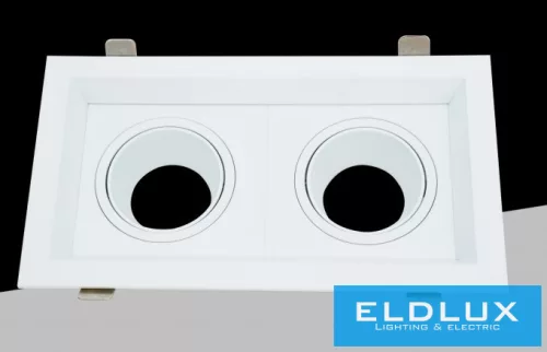 UNIVERSO Süllyesztett spot lámpatest 2xGU10 fehér