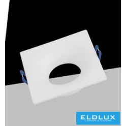   UNIVERSO Süllyesztett spot lámpa 1xGU10 IP20 Fehér 83x83x45mm kivágás:D75mm 5év