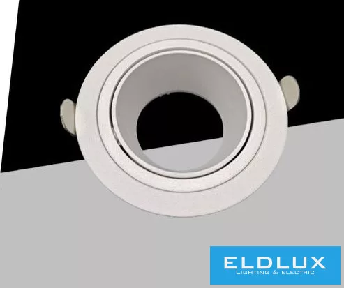 UNIVERSO süllyesztett spot lámpa 1xGU10 IP20 D87x30mm kivágás:D75mm fehér 5év