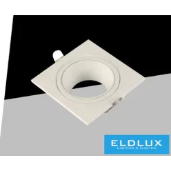   UNIVERSO süllyesztett spot lámpa 1xGU10 IP20 88x88x31mm kivágás:75X75mm fehér 5év