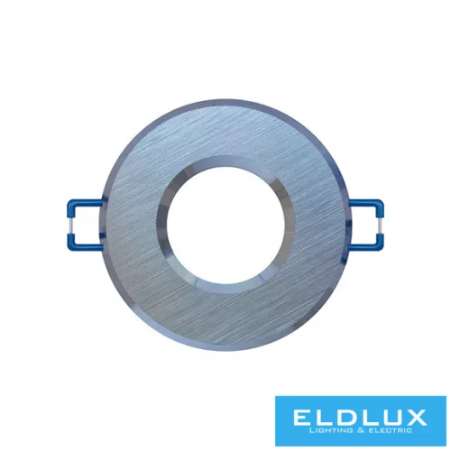 UNIVERSO Vizzáró süllyesztett lámpatest 1xPAR16 foglalat nélkül IP44 Króm D85x32mm Kivágás:D65mm